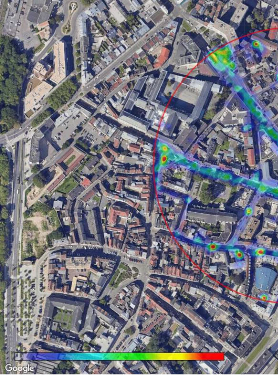 Analyse flux piéton