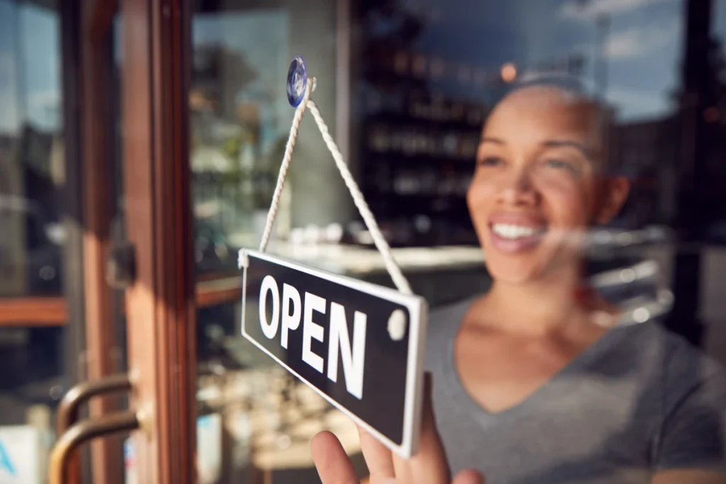 implantation commerciale, l'ouverture