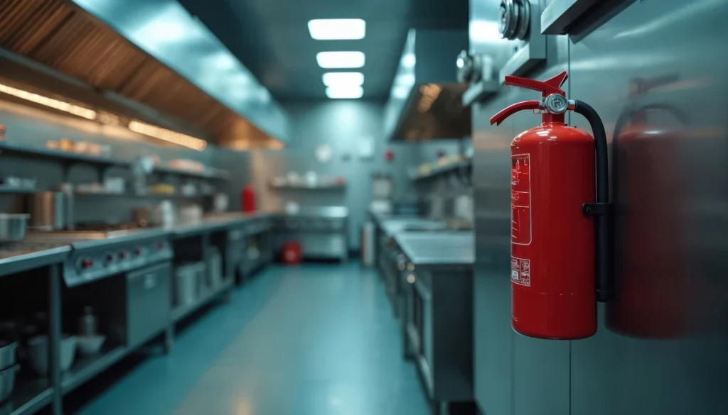 attention à la protection incendie en cuisine