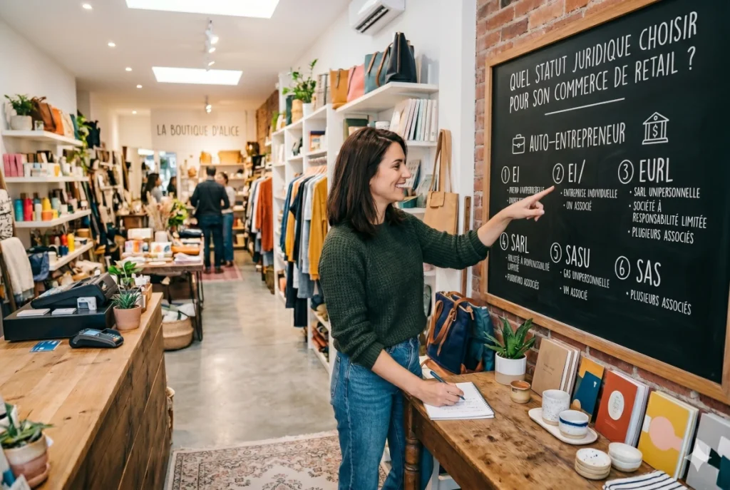 statut juridique retail