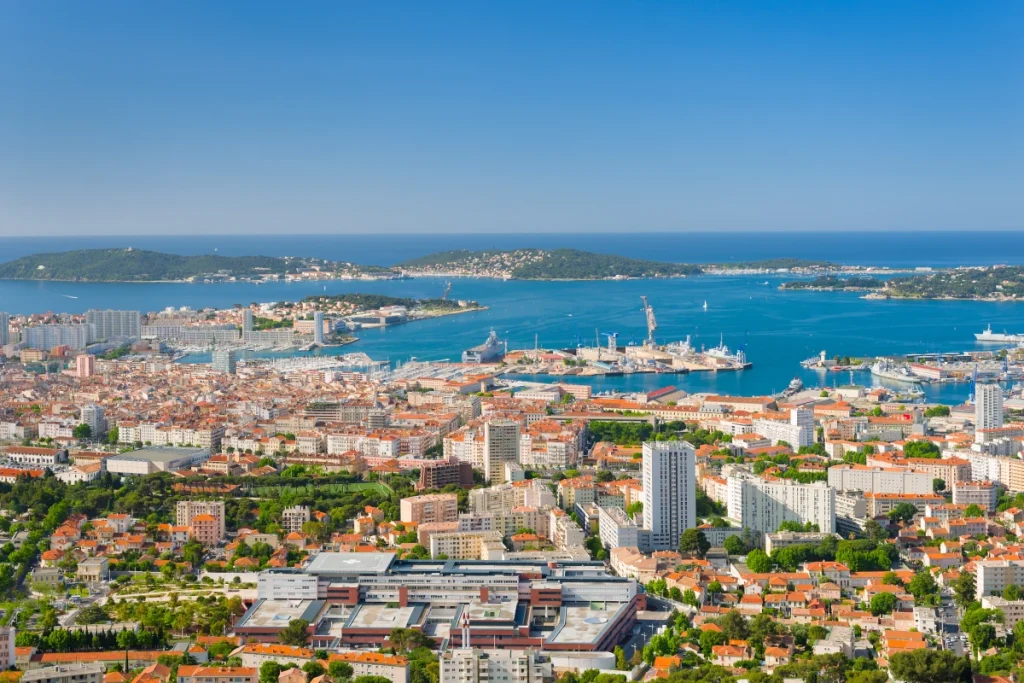 toulon centre et périphérie
