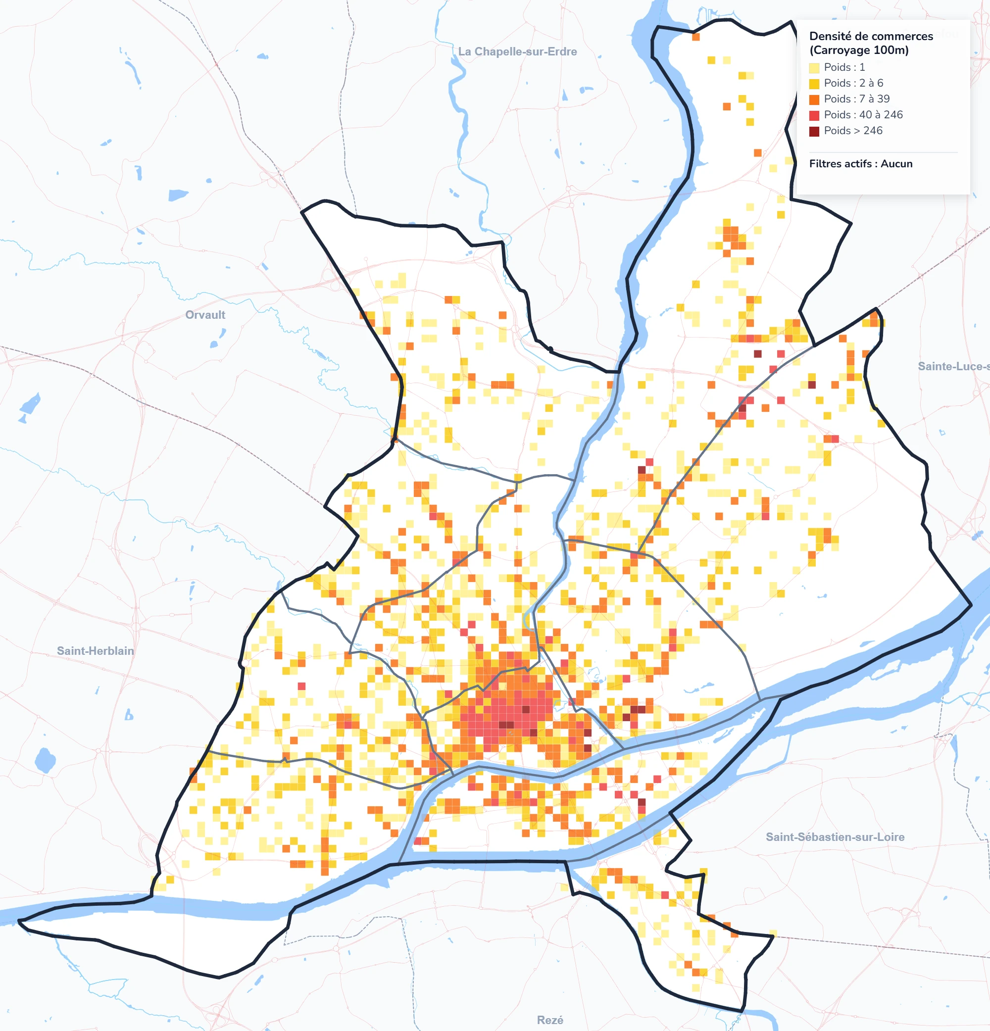 Densité commerciale & Concurrence