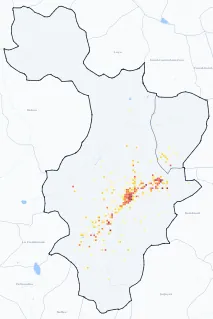 Carte des commerces de Gap