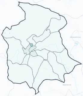 Carte de densité d'emplois salariés estimés de Grasse
