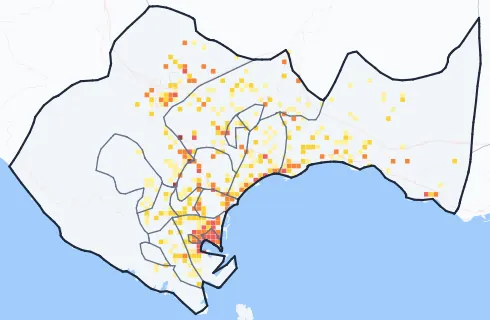 Carte des commerces de La Ciotat