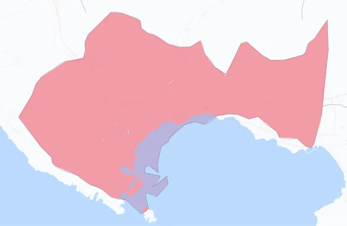 Carte de la valeur locative de référence de La Ciotat