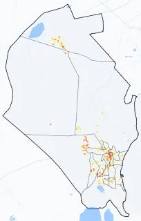 Carte des commerces de Istres