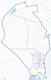 Carte de densité de population étudiante de Istres