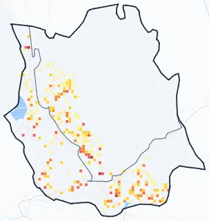 Carte des commerces de Vitrolles