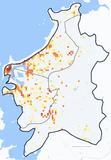 Carte des commerces de Saint-Malo