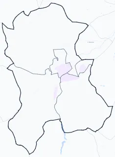 Carte de densité de population étudiante de Saint-Chamond
