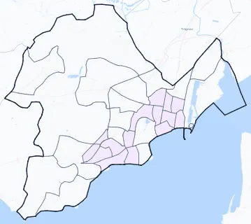 Carte de densité de population étudiante de Saint-Nazaire