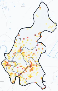 Carte des commerces de Marcq-en-Barœul