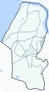 Carte de densité d'emploi (répartition estimée) de Anglet