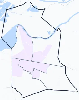 Carte de densité de population étudiante de Meyzieu
