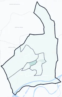Carte de densité d'emplois salariés estimés de Rillieux-la-Pape