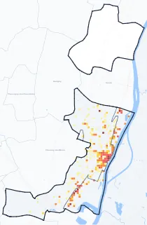 Carte des commerces de Mâcon
