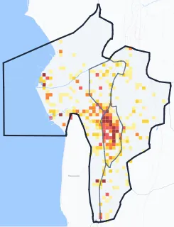 Carte des commerces de Aix-les-Bains