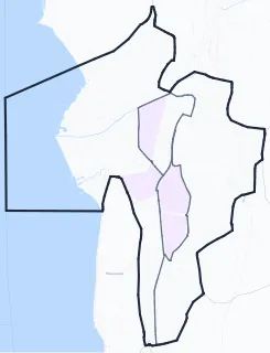 Carte de densité de population étudiante de Aix-les-Bains
