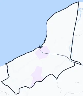 Carte de densité de population étudiante de Thonon-les-Bains