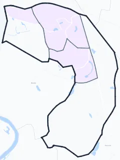Carte de densité de population étudiante de Savigny-le-Temple