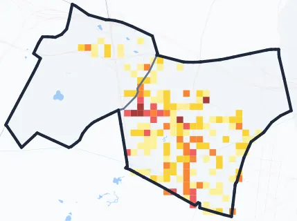 Carte des commerces de Le Chesnay-Rocquencourt