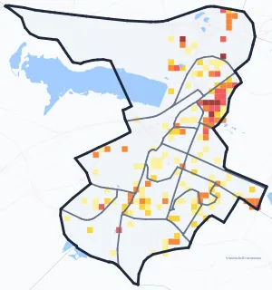 Carte des commerces de Montigny-le-Bretonneux