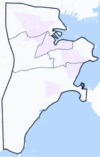 Carte de densité de population étudiante de La Seyne-sur-Mer