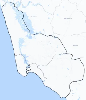 Carte de densité de population étudiante de Les Sables-d'Olonne