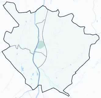 Carte de densité d'emplois salariés estimés de Châtellerault