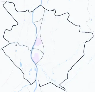 Carte de densité de population étudiante de Châtellerault