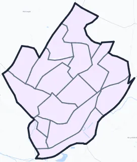 Carte de densité de population étudiante de Savigny-sur-Orge