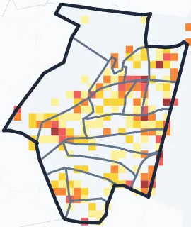 Carte des commerces de Bagneux