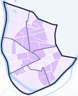 Carte de densité de population étudiante de Boulogne-Billancourt
