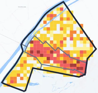 Carte des commerces de Neuilly-sur-Seine