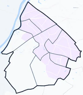 Carte de densité de population étudiante de Rueil-Malmaison