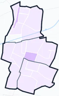 Carte de densité de population étudiante de Bondy