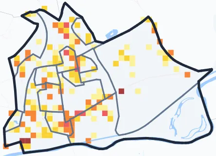 Carte des commerces de Neuilly-sur-Marne