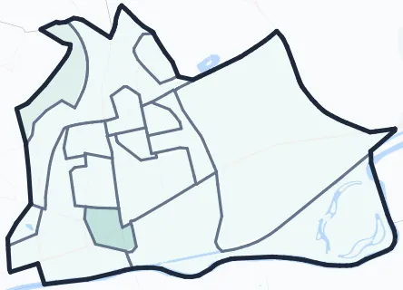 Carte de densité d'emplois salariés estimés de Neuilly-sur-Marne