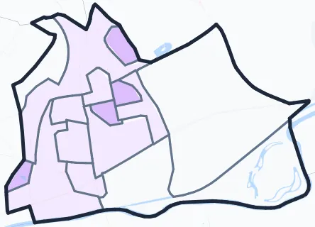 Carte de densité de population étudiante de Neuilly-sur-Marne