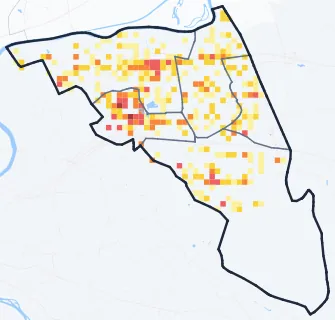 Carte des commerces de Noisy-le-Grand