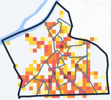 Carte des commerces de Saint-Ouen-sur-Seine