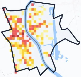 Carte des commerces de Choisy-le-Roi