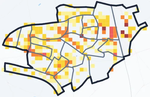 Carte des commerces de Fontenay-sous-Bois