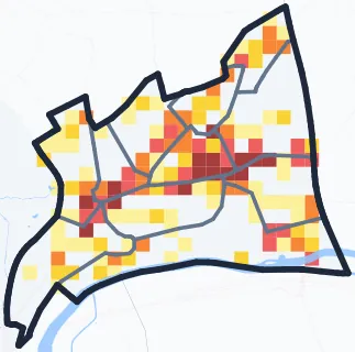 Carte des commerces de Nogent-sur-Marne