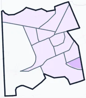 Carte de densité de population étudiante de Thiais