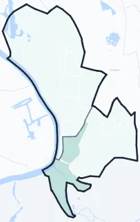 Carte de densité d'emplois salariés estimés de Villeneuve-Saint-Georges