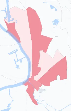 Carte de la valeur locative de référence de Villeneuve-Saint-Georges